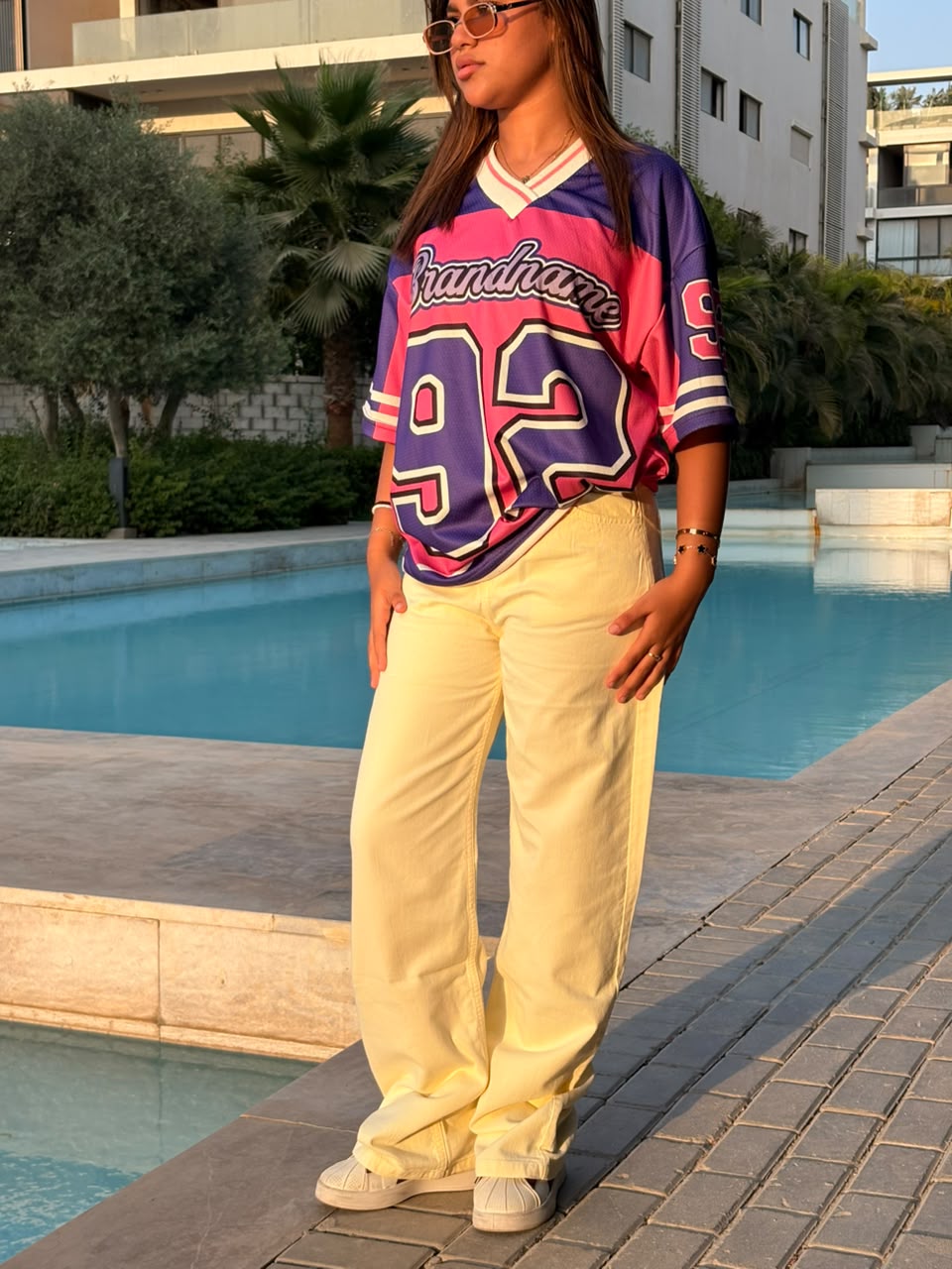 Butter Yellow Relaxed-Fit Jeans | EVO